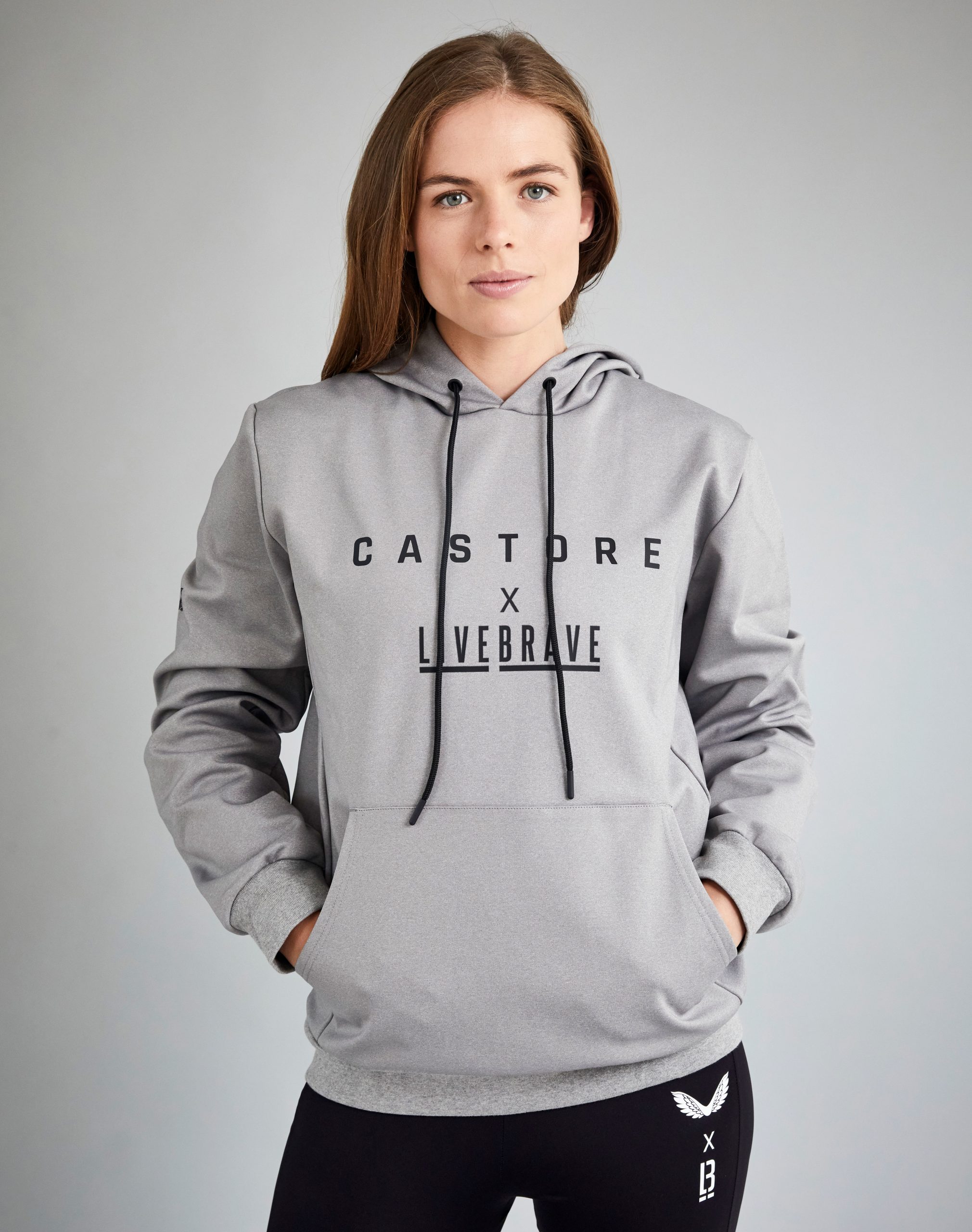 CHARCOAL SPORTS HOODY